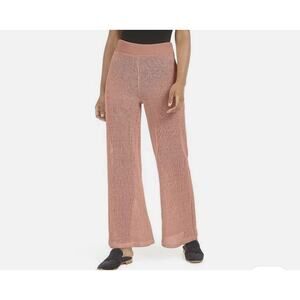 Women Free People Summer Nights Wide-Leg Pants Beach Swim Cover Cozy Small